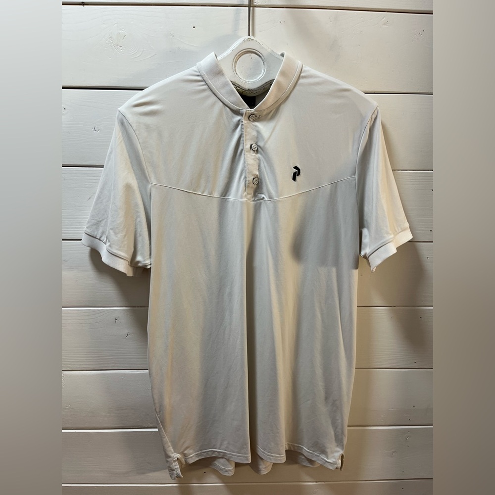 PEAK PERFORMANCE White Chase Polo – Size L